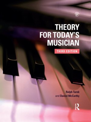 cover image of Theory for Today's Musician Textbook